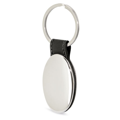 OVAL METAL KEY-RING