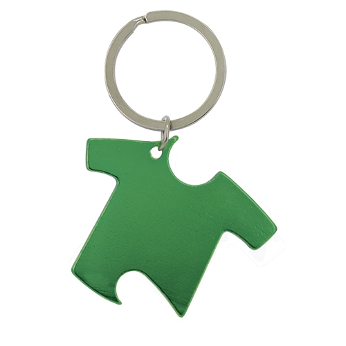 ALU. BOTTLE OPENER KEYRING T-S