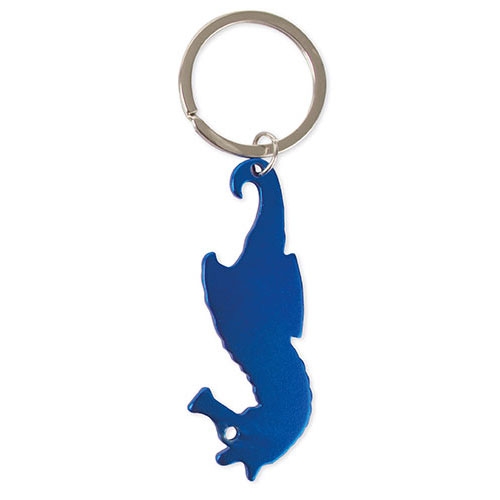 KEY-RING ALUMINUM SEAHORSE