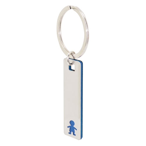 ELONGATED BOY KEY-RING