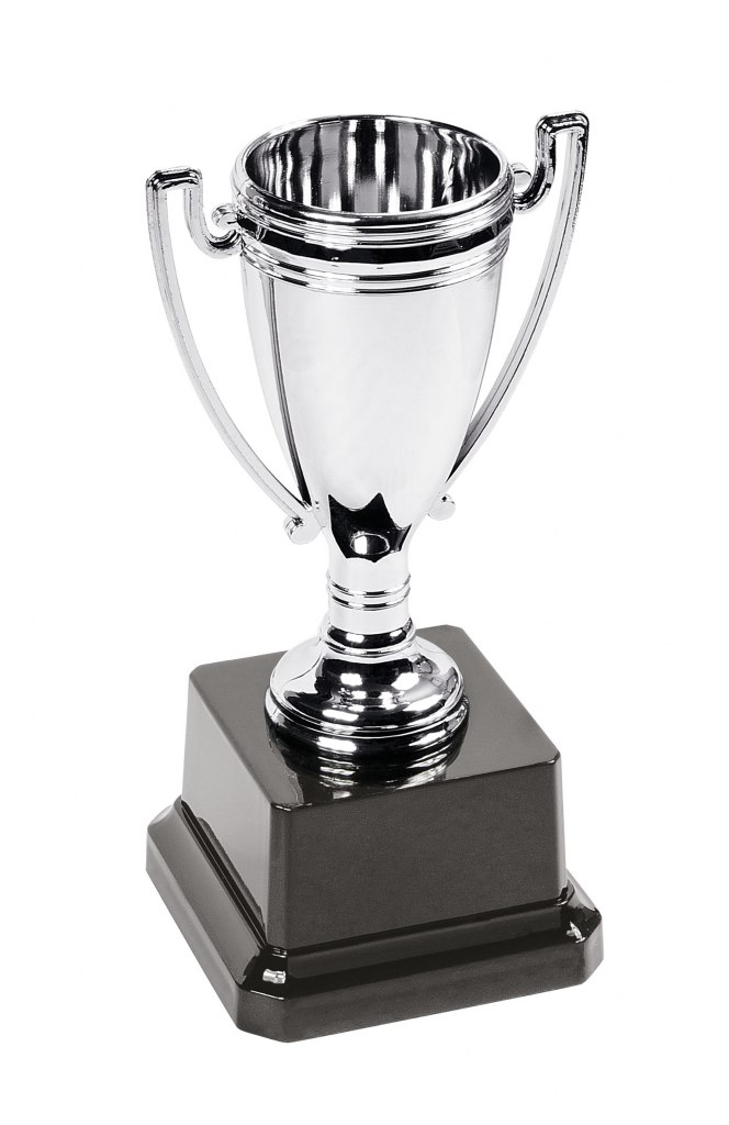 TROPHY SQUARED HANDLES H 200 MM