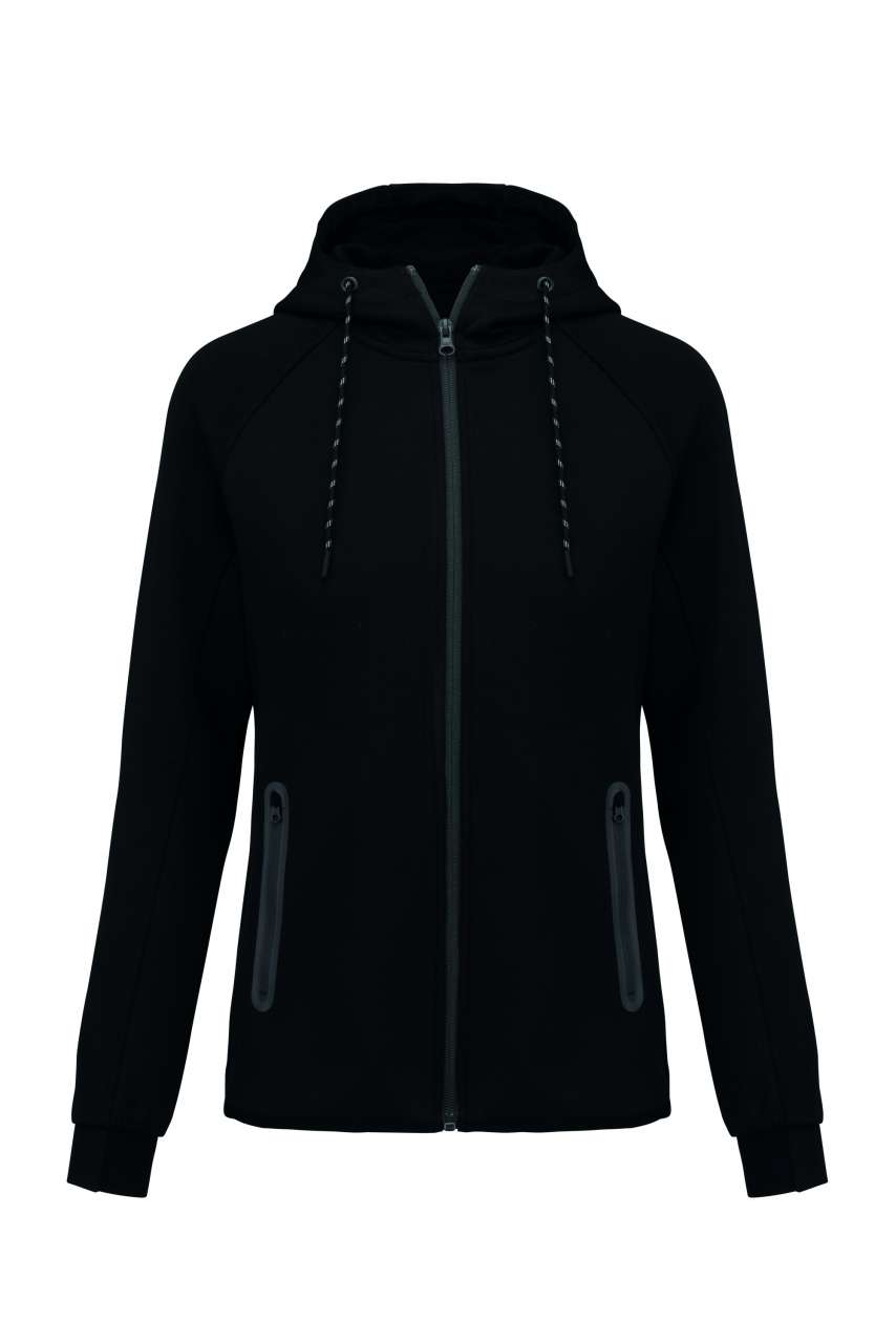 LADIES’ HOODED SWEATSHIRT