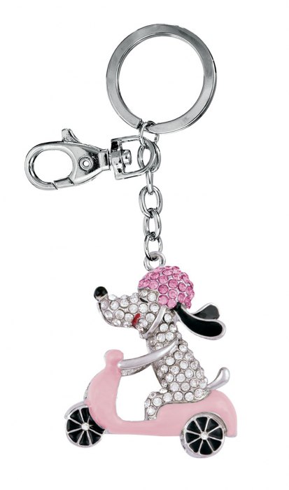 KEY CHAIN DOG SPRINT PINK - NO BOX