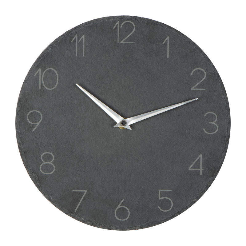 Slate wall clock Graz