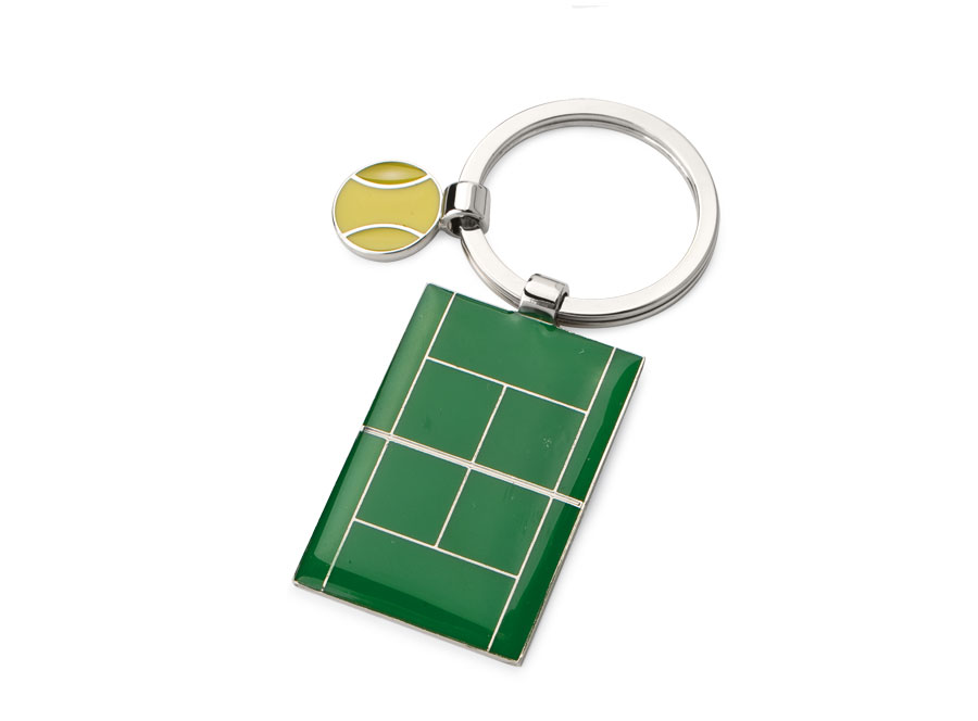 KEYCHAIN - TENNIS COURT