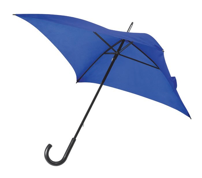 UMBRELLA SQUARE BLUE - PVC HANDLE 80x80