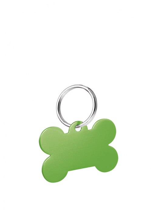 PENDANT GREEN BONE 19X30 mm