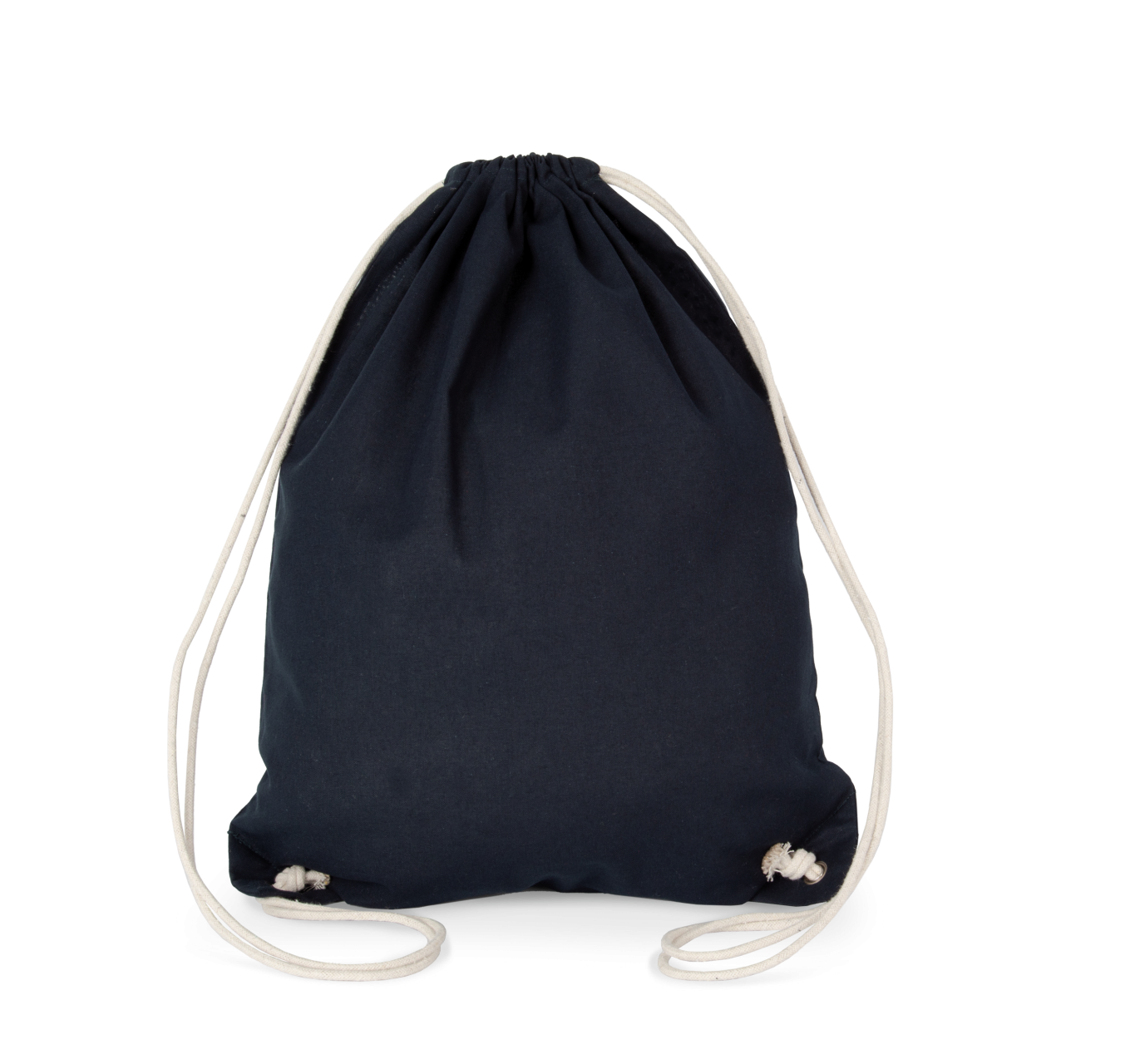 COTTON DRAWSTRING BACKPACK