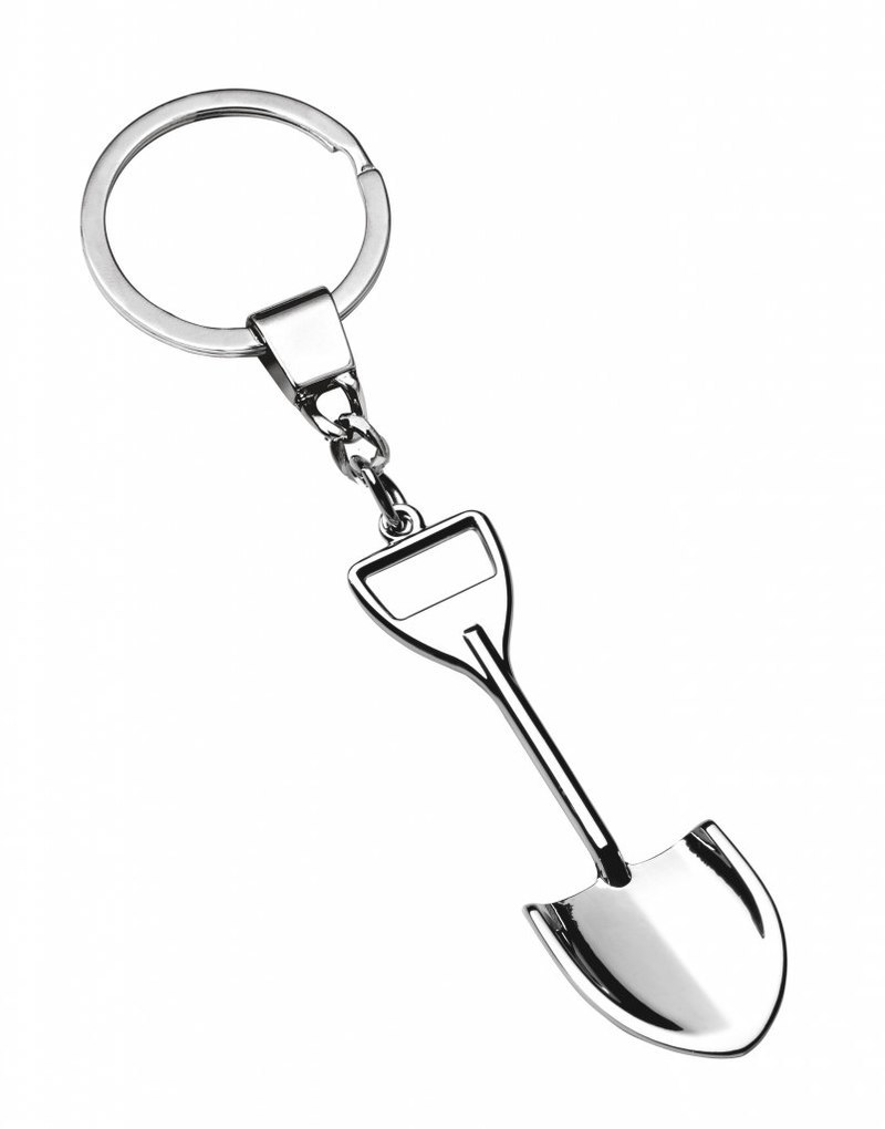 KEYCHAIN METAL SHINY 