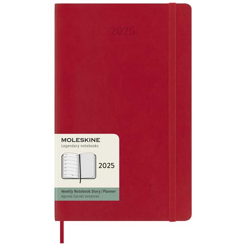 Moleskine soft cover 12 month weekly L planner