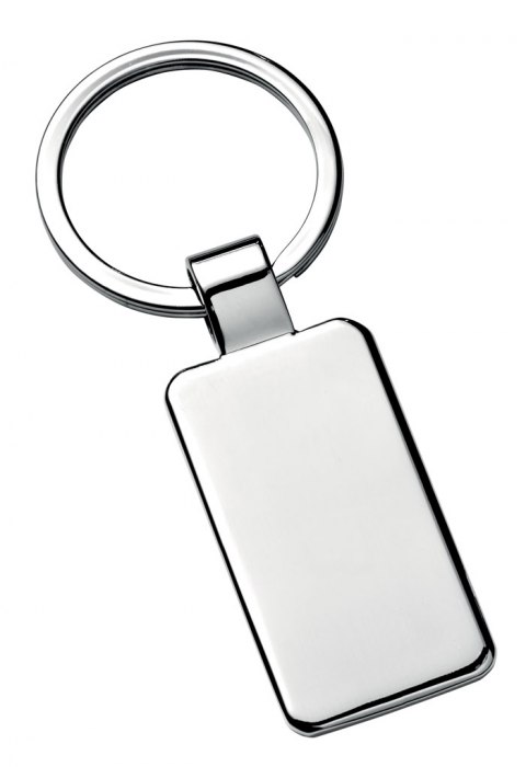 KEY CHAIN RECTANGULAR PLATE 26X50 MM