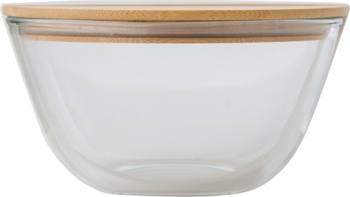 Glass salad bowl Isabeau