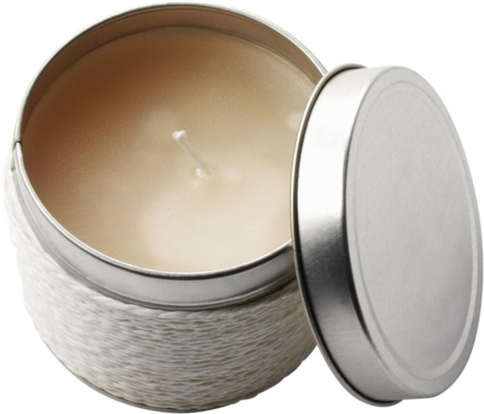 Tin with scented candle Zora