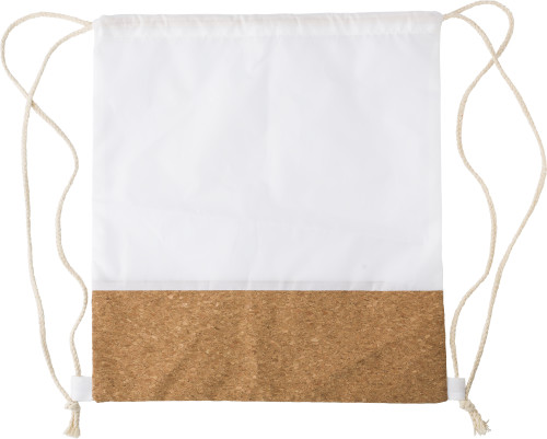 rPET and cork drawstring backpack Elodie