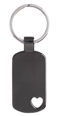 METALLIC KEY RING KOKUN HEART