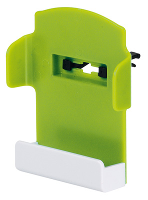 GREEN HOLDER PLASTIC RADIO