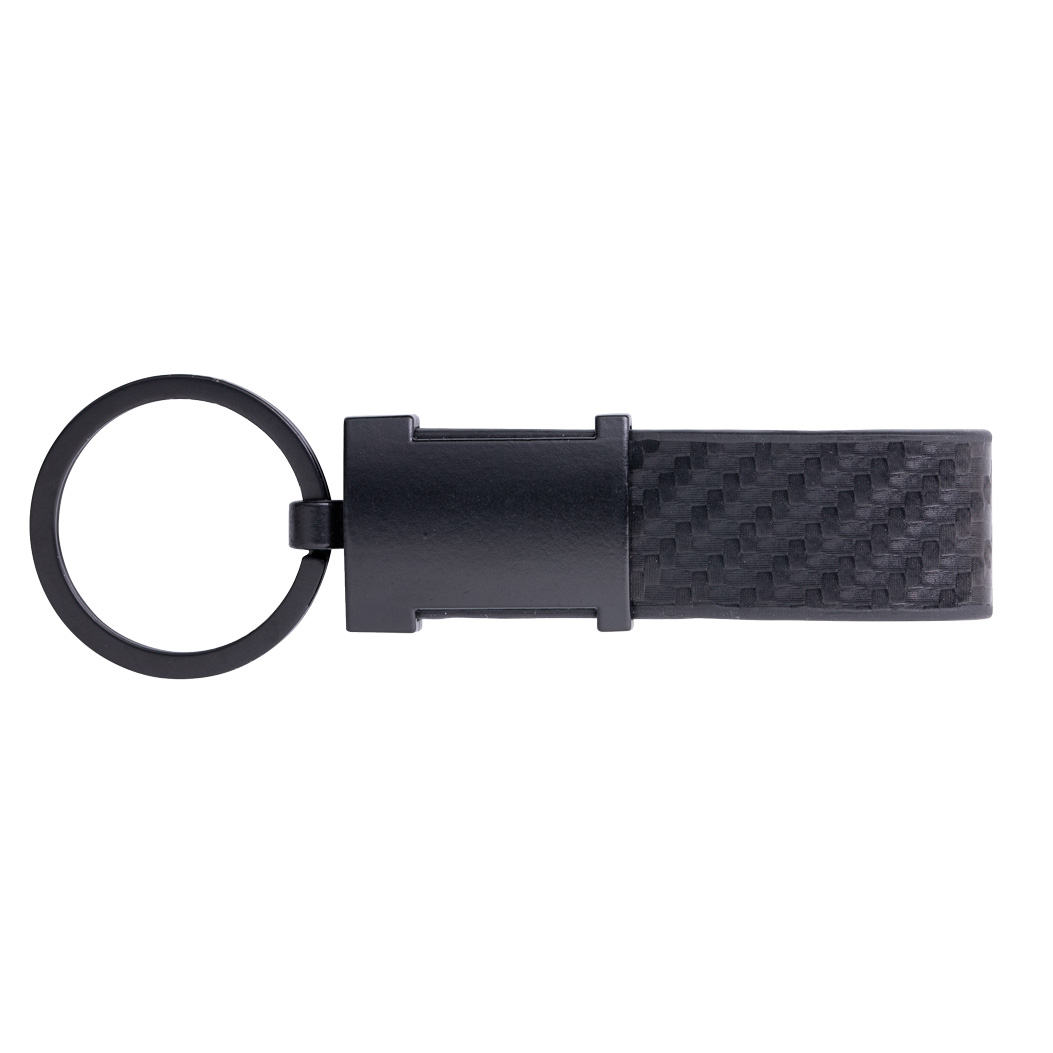 METAL/CARBON-FIBER KEYRING VANIER