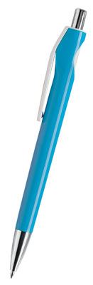 BLUE PLASTIC PEN PONT