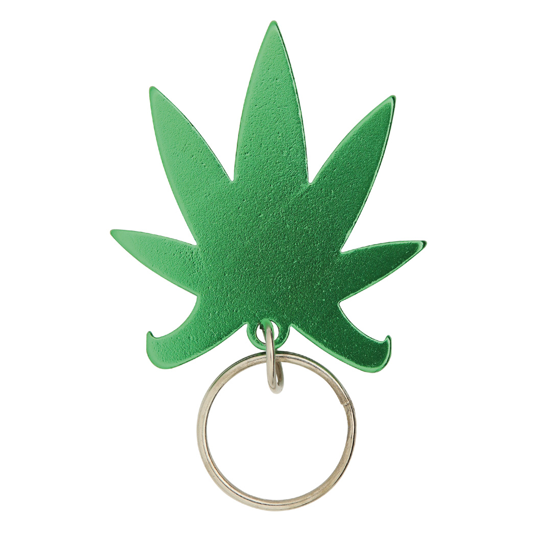 METAL KEYRING SATIVA