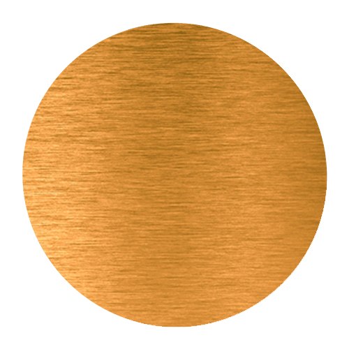 DISCO ORO X SUBLIMAZIONE diam.25 mm