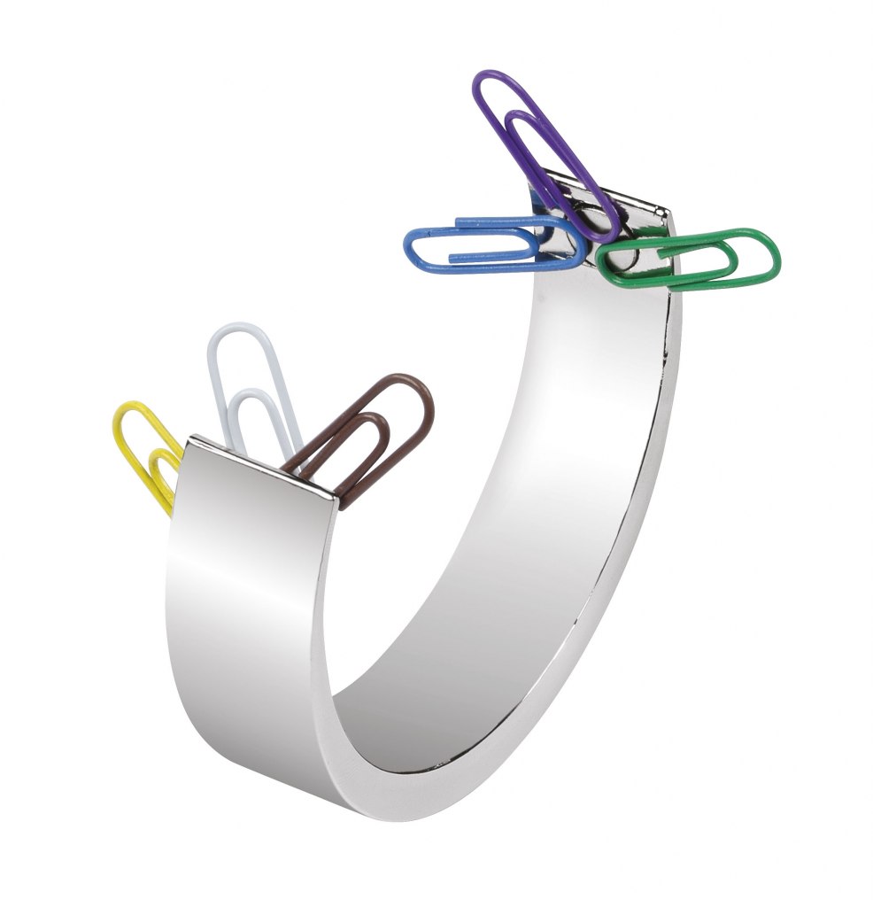 PAPER CLIP HOLDER SEMICIRCLE