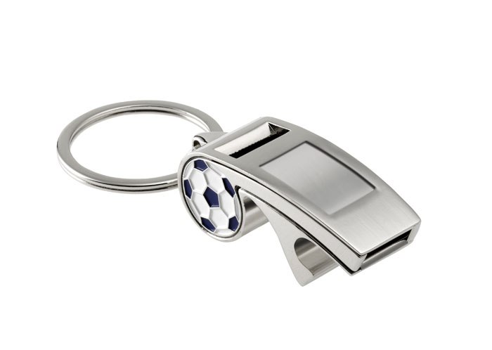 KEY CHAIN WHISTLE - W/CAVITY