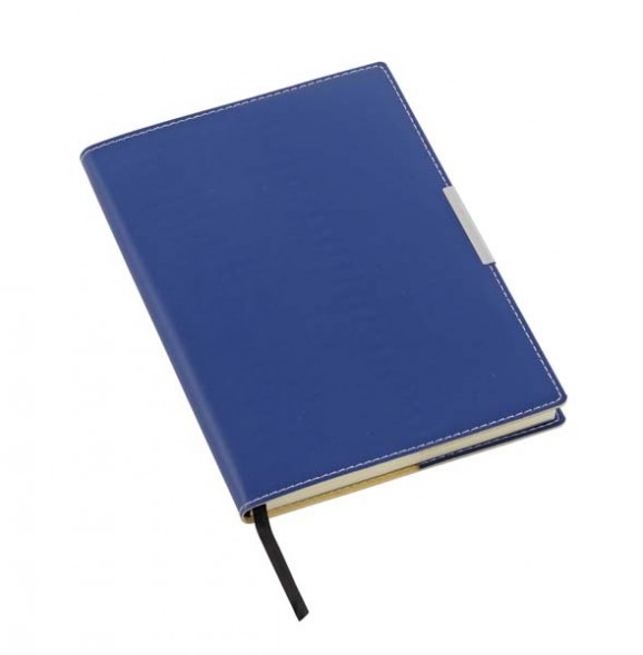 NOTEBOOK BLUE WITH PLATE