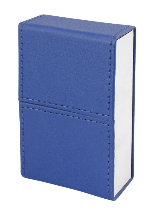 POCKET CIGARETTES CASE PU BLUE