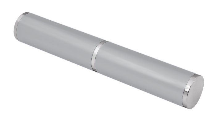 BOX ALUMINIUM LIGHT GREY - PEN NOT INCL.