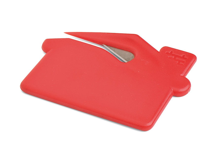 LETTER OPENER PLASTIC RED