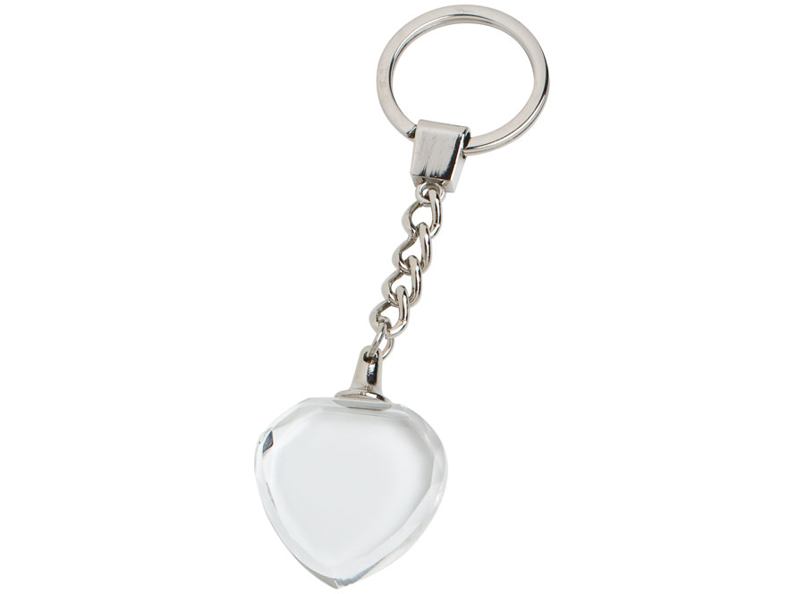 KEYCHAIN CRYSTAL (NO BOX) - 30x30 mm