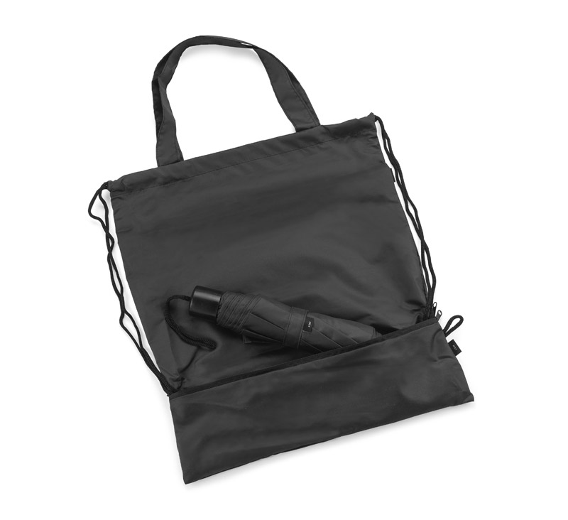 Drawstring bag with umbrella RAINY