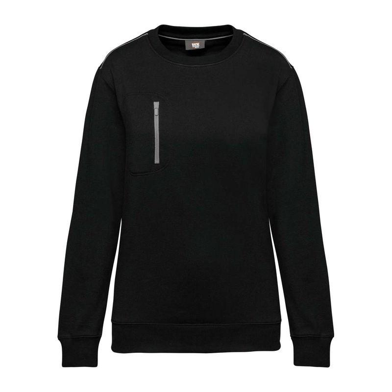 UNISEX DAYTODAY CONTRASTING POCKET SWEATSHIRT