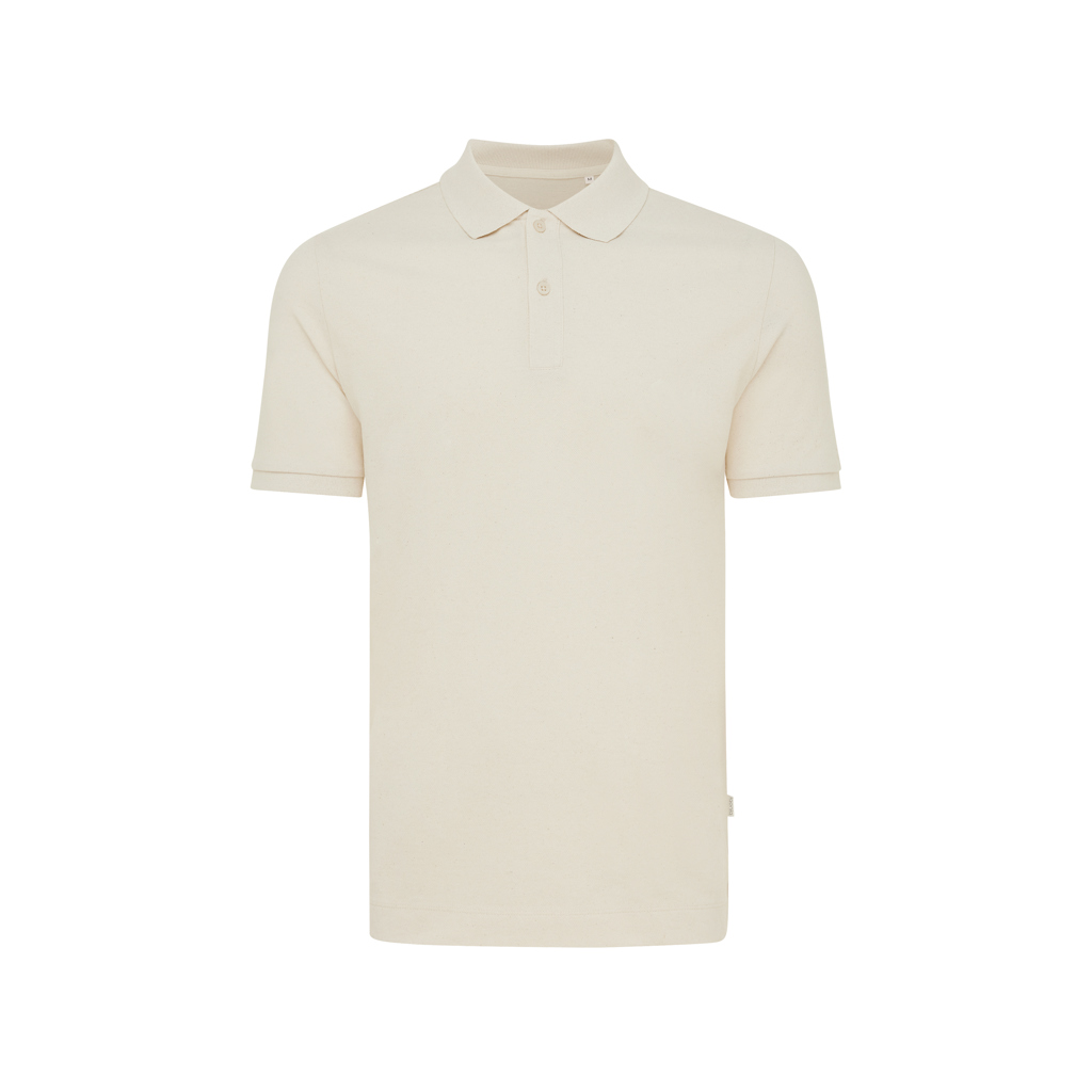 Iqoniq Yosemite recycled cotton pique polo