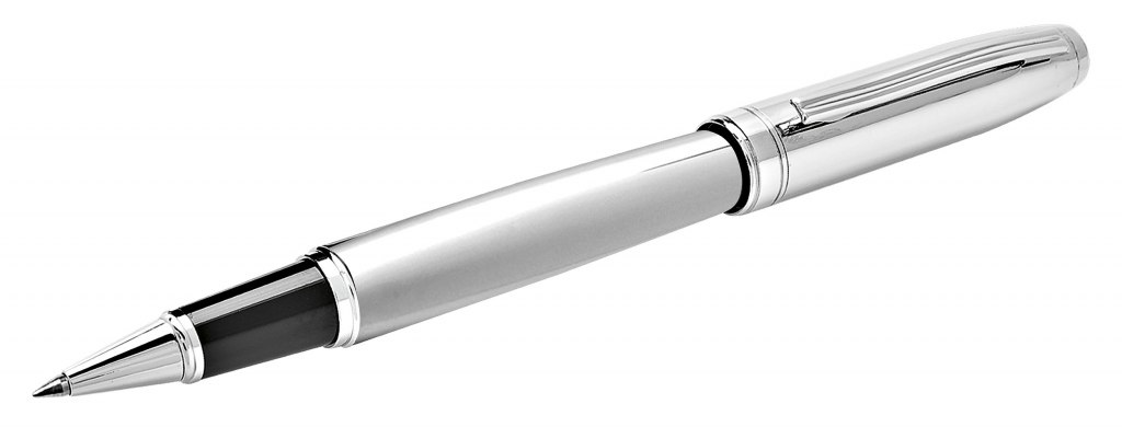 ROLLERBALL PEN ENTIRELY CHROMED