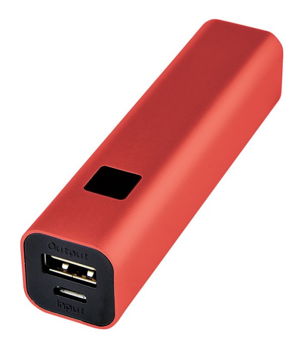 POWER BANK S5 RED - 2600 mAh