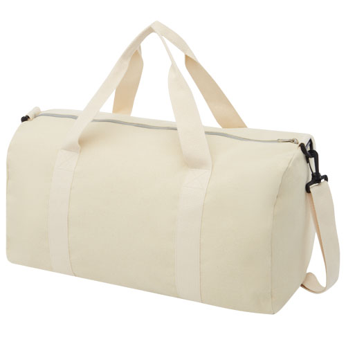 Pheebs 450 g/m² recycled cotton and polyester duffel bag 24L