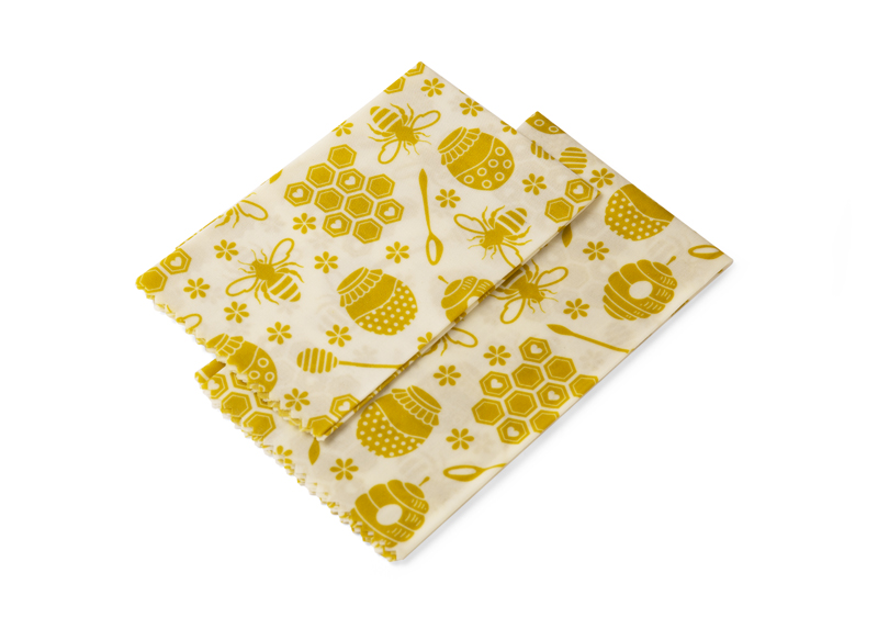 Beeswax food wraps set BEES