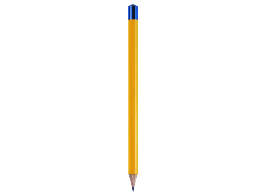 BIG PENCIL YELLOW / CAP BLUE -MIN. 50PCS