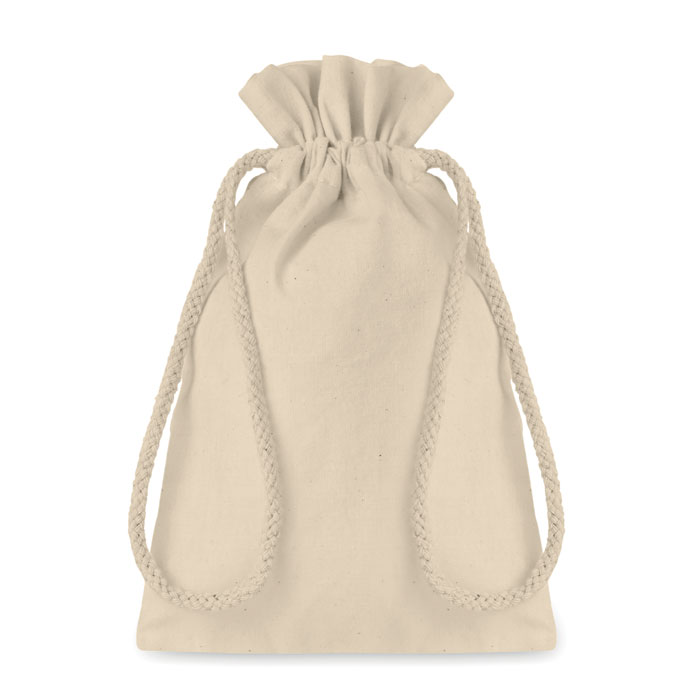 Small Cotton draw cord bag