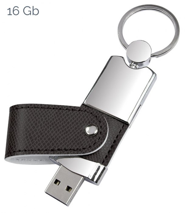 USB LEATHER BLACK