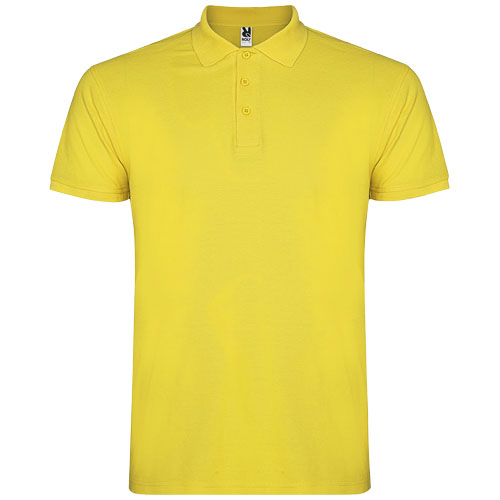 Star short sleeve men's polo