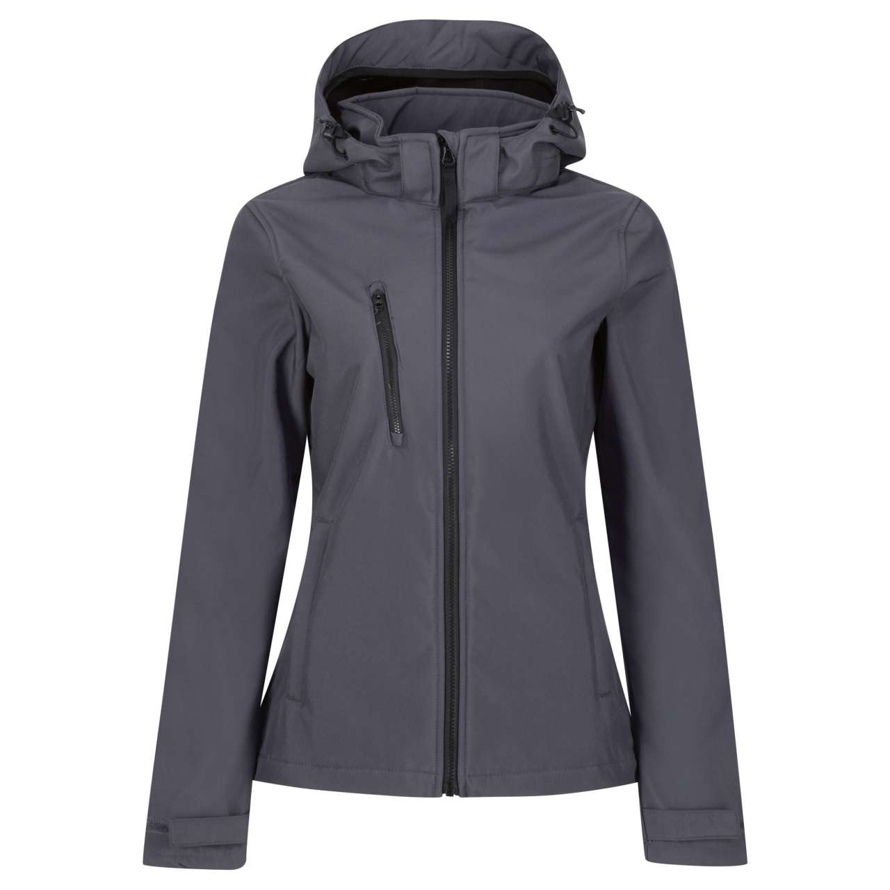 WOMEN'S VENTURER 3 LAYER HOODED PRINTABLE SOFTSHELL JACKET