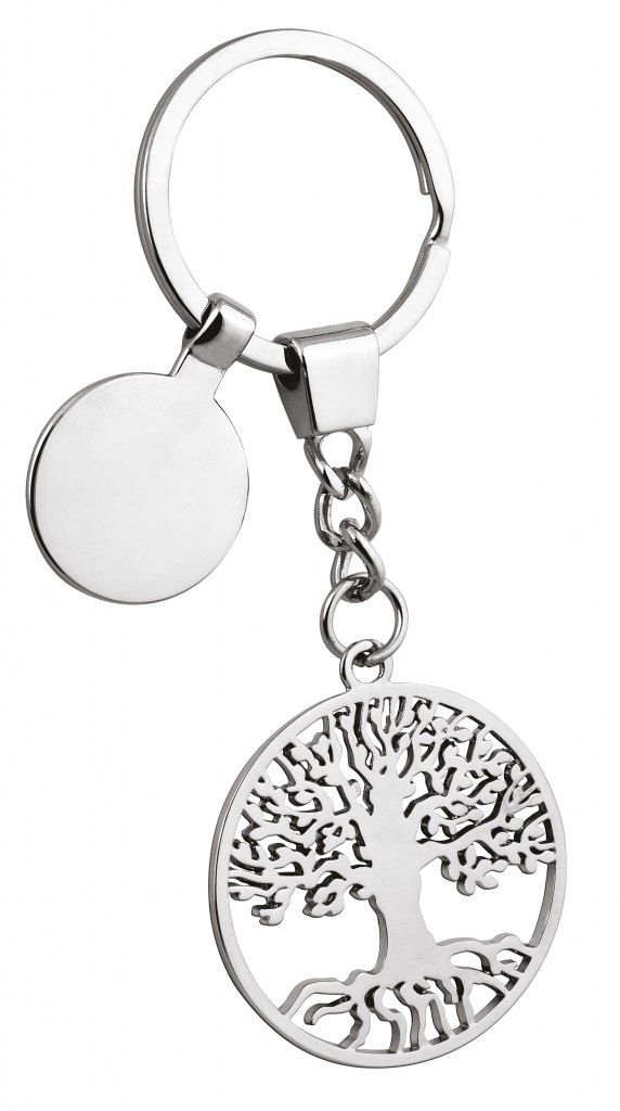 KEY CHAIN TREE LIFE WITH COIN-NO BOX