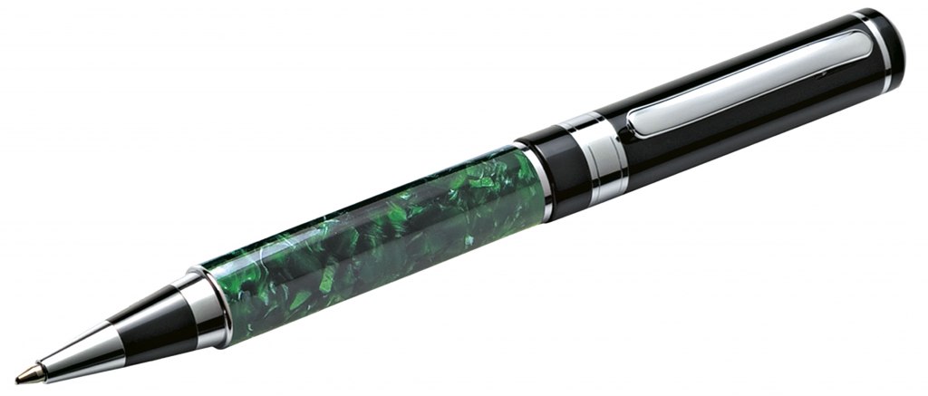 BALLPOINT  MARBLE GREEN