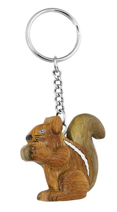 KEY CHAIN MINI - SQUIRREL - NO BOX