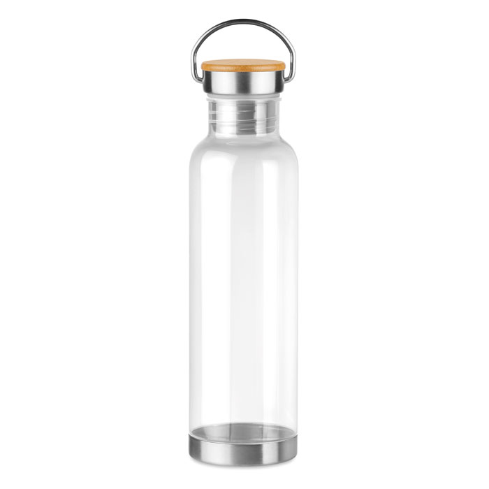 Tritan 800ml bottle bamboo top