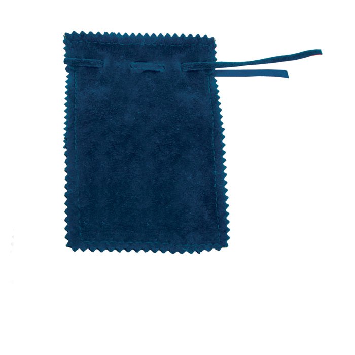 SACHET BLUE VELVET 110X130 mm