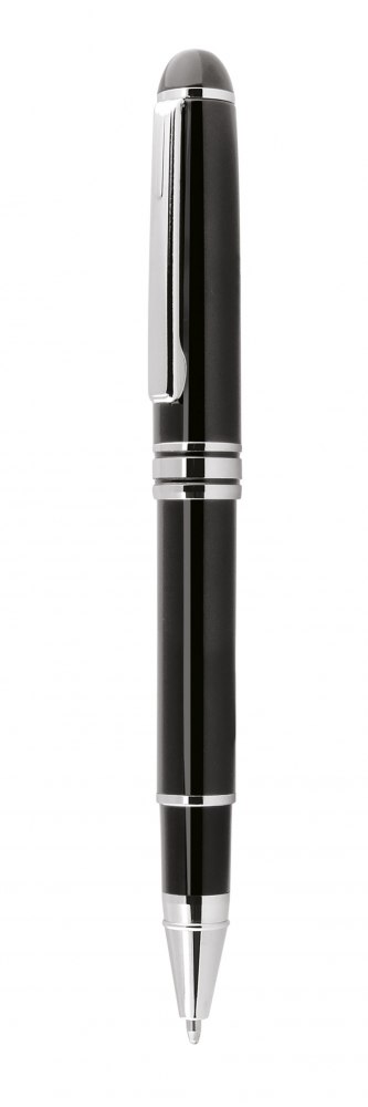 BLACK ROLLER PEN - CHROMED d=13,5 mm