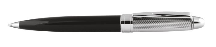 PEN BLACK AND CHROMED